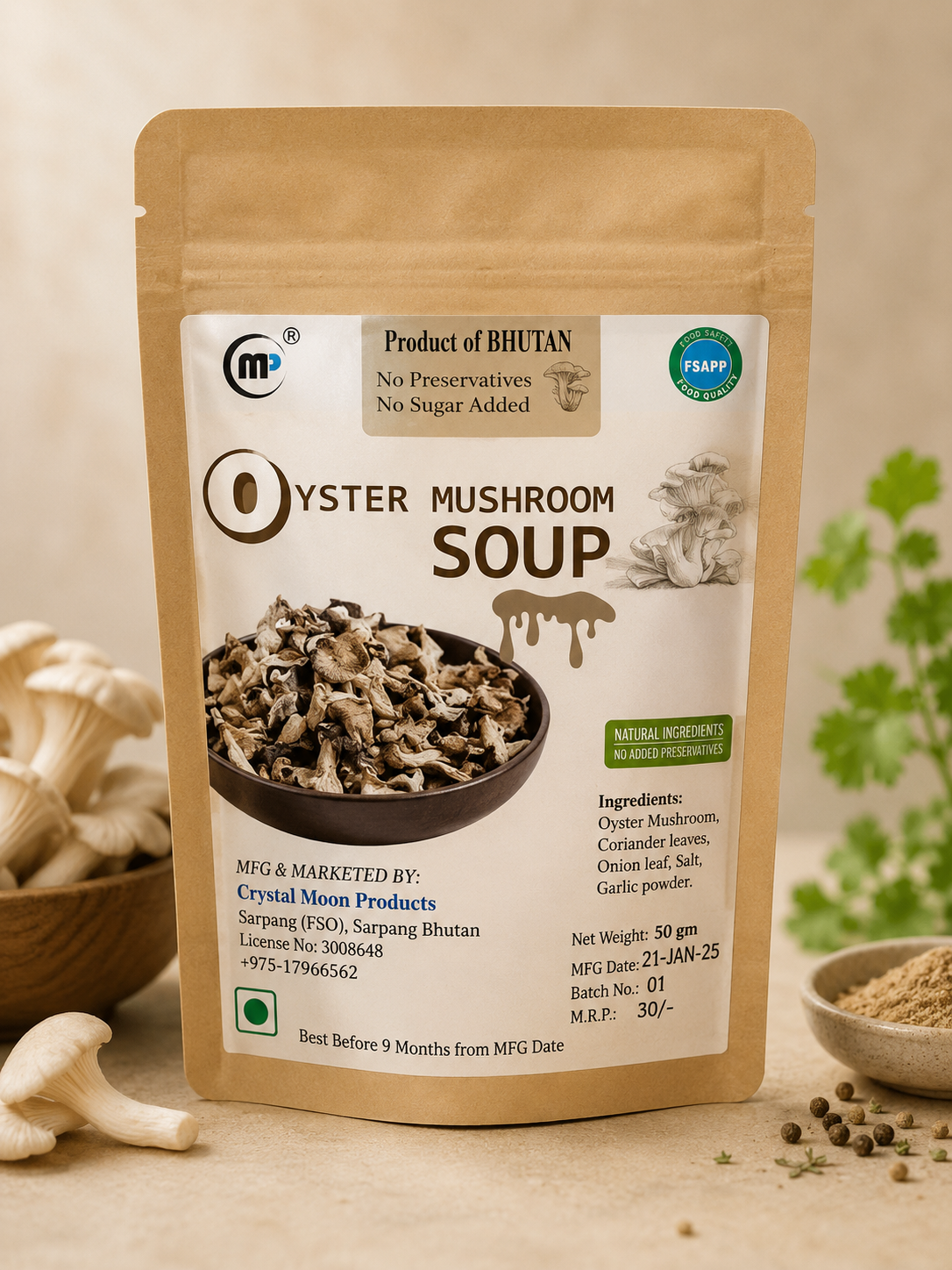 Oyster Mushroom Soup