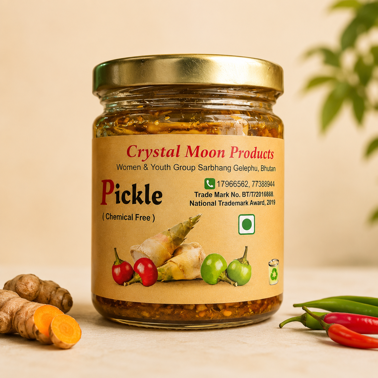 Bamboo shoot with dalle pickle